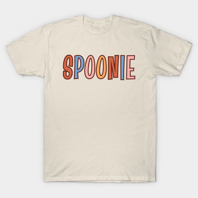 Spoonie, Hidden Disabilities, Chronic Illness T-Shirt by WaBastian